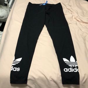 Adidas fitted leggings women
